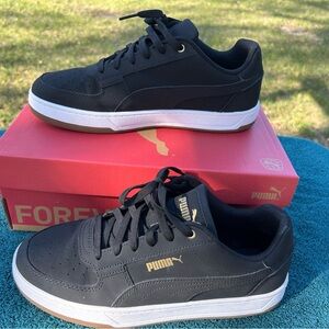Puma Caven 2.0 Buck Black Sneaker Size9.5